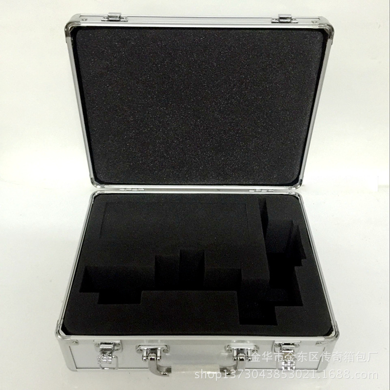 铝合金五金多功能工具箱全套家用工具收纳箱手提电动组合工具箱