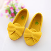 Princess 2020 spring new children's girl leather shoes children's shoes Korean single shoes baby shoes casual bean shoes tide