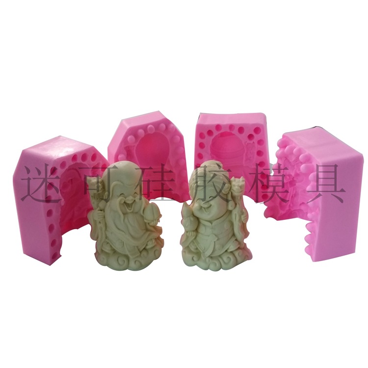 Shougong shoupo fondant molde de silicona molde de pastel de chocolate jabón molde de jabón herramienta para hornear