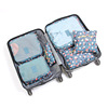 direct deal Korean Edition travel printing Storage Six piece set Clothing and bags 6 sets trunk Arrangement suit
