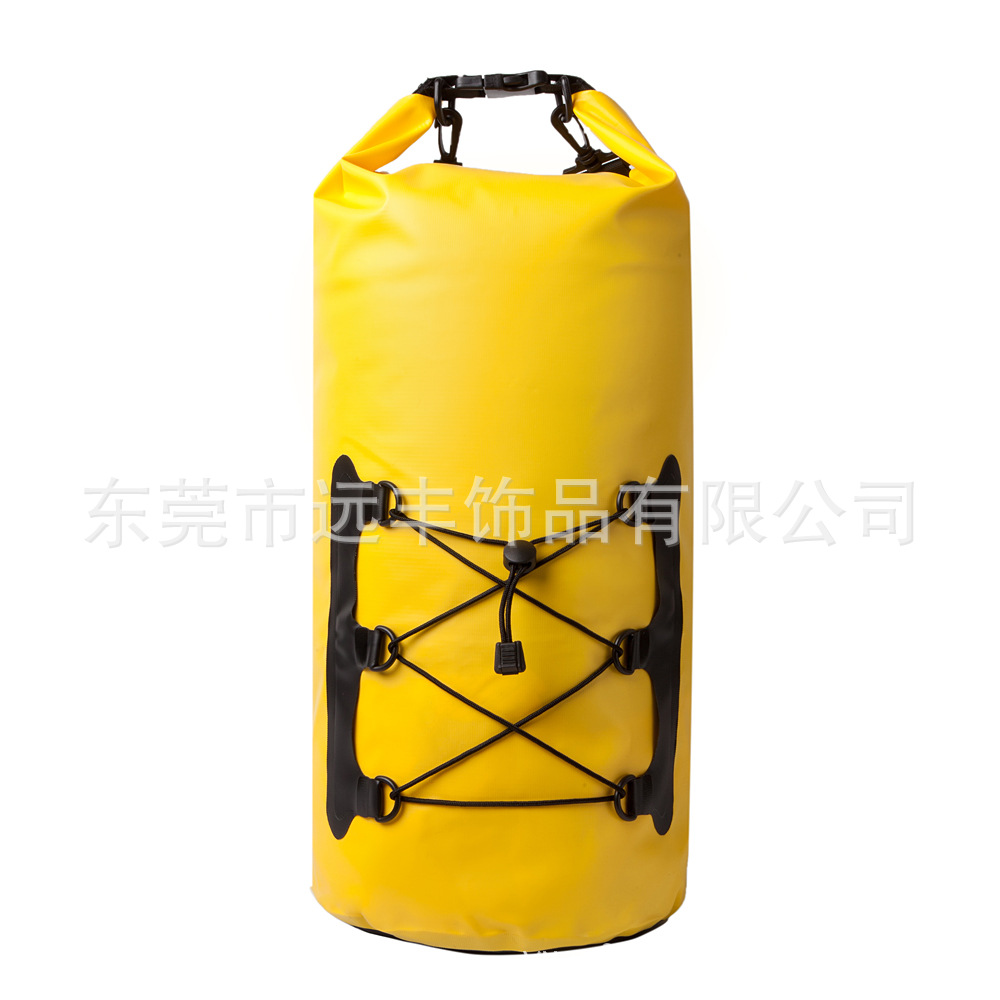 厂家直发20L双肩防水桶包 户外漂流防水袋 PVC夹网布防水包-阿里巴巴