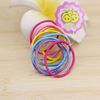 Korean hair jewelry children's pack 500 head rope rubber band fluorescent color tie hair knot hair circles hair rope wholesale