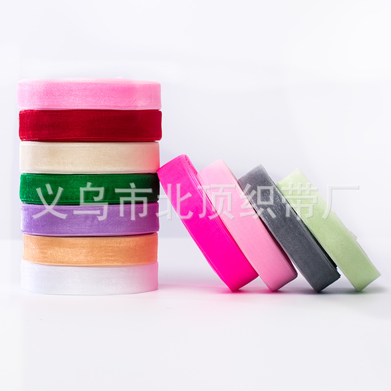 Venta al por mayor transparente 2,5 cm cinta de nieve flor rodando cinta regalo embalaje cinta color hornear cinta accesorios para el cabello cinta