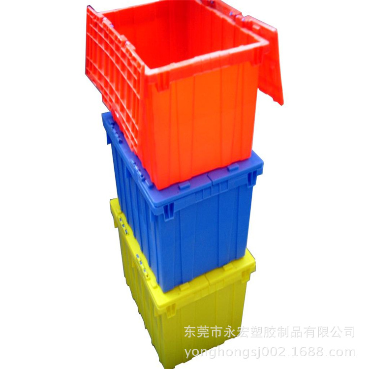 黑色塑料箱 电子厂工业物流周转筐 厂家批发加厚