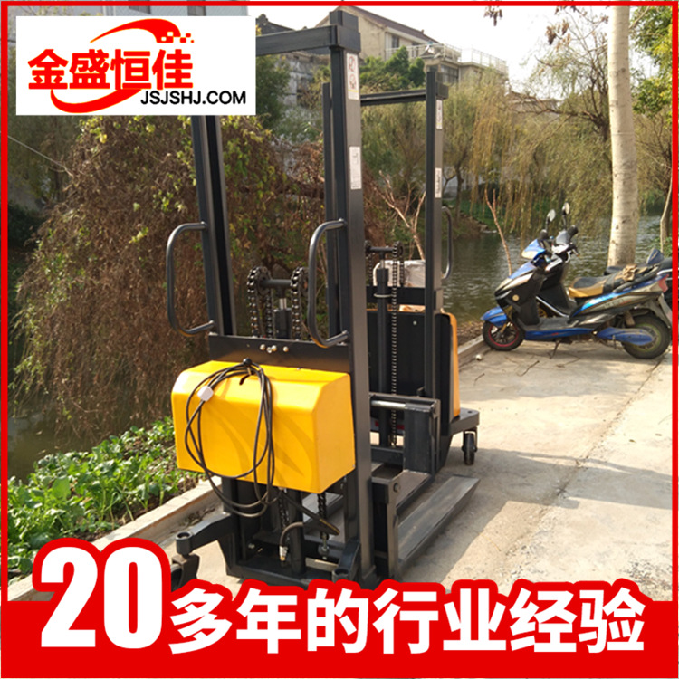泰兴厂家 1t2t升高1.6-5米 半电动叉车 外接220v电源电动起