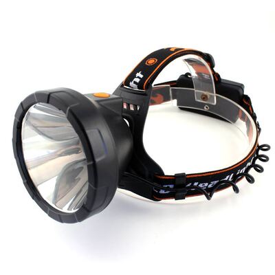 猎虎LED头灯强光打猎矿灯夜钓鱼灯探照灯充电远射黄光户外手电筒