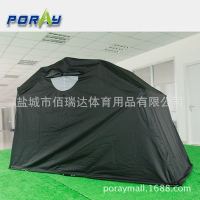 Small Motorcycle Tent Movable UV-resistant Waterproof Rubber-pressing Garment Outdoor Motorcycle Storage Room (Çadırlar) - black-3-4-people