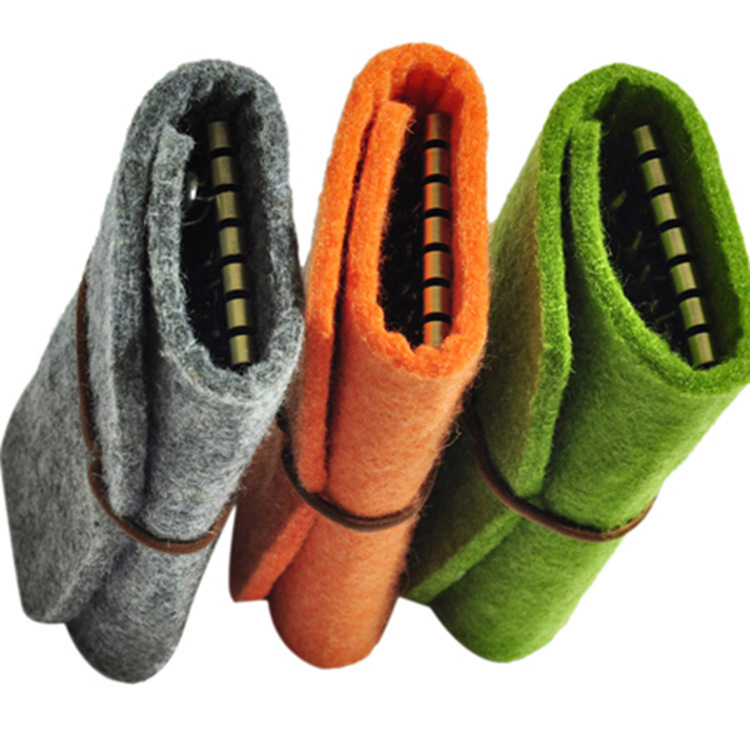 定制批发毛毡包毛毡钥匙包要是收纳包质量保证支持低价批发