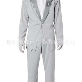 cosplay万圣节服装 成人鬼新郎服装 吸血鬼僵尸化装舞会角色扮演