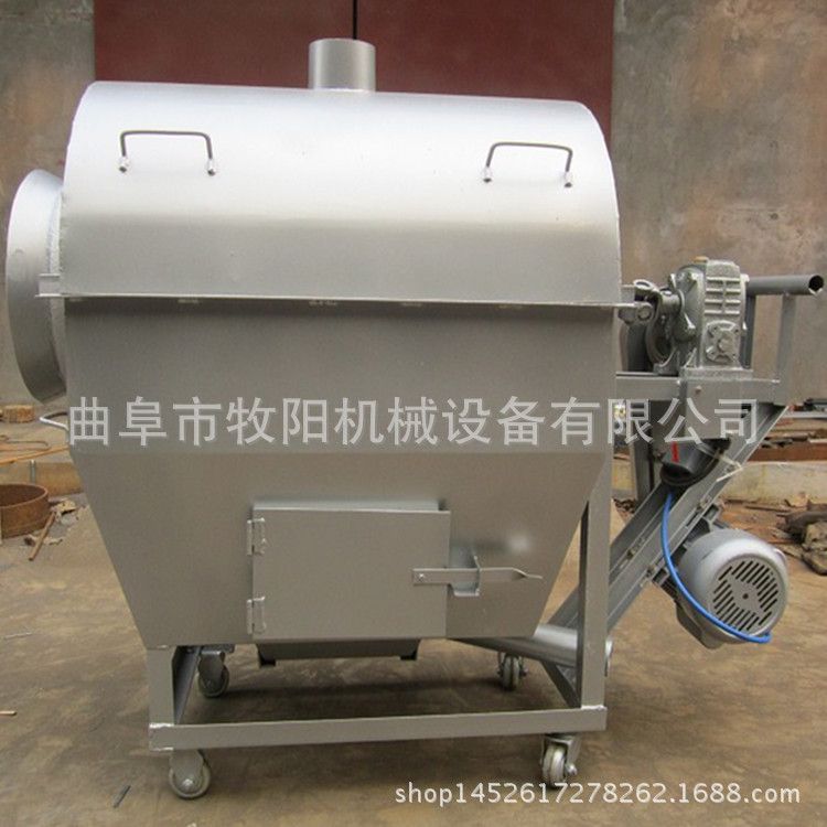 定做各种型号不锈钢滚筒炒货机