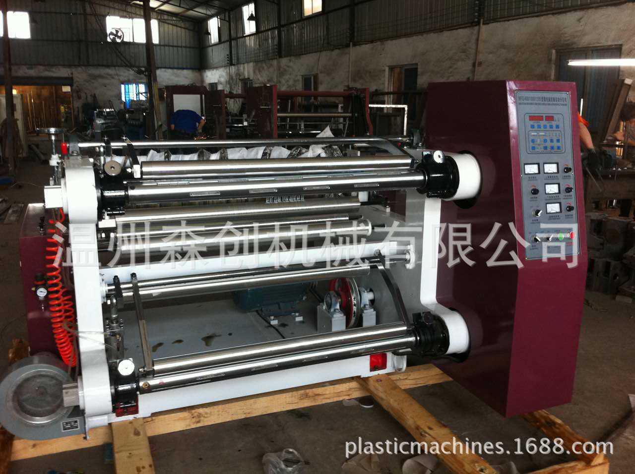 BOPP胶带分切机 封箱胶带分条机 胶袋不干胶分切机 一年三包