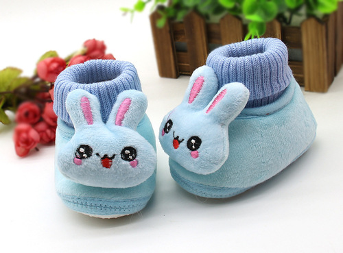  New Baby Shoes Autumn and Winter Three-dimensional Cartoon Cotton Shoes Luokou Toddler Shoes Men's and Women's Children's Shoes