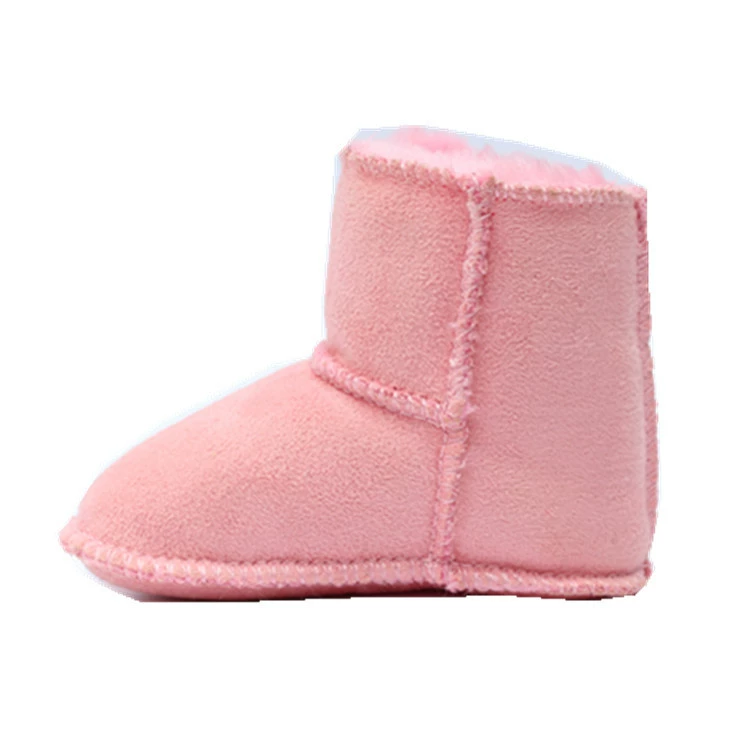 Плюшевая толстая детская обувь для малышей зимой теплый сезон производители поставляют мягкую подошвы 0-декабрь детская обувь хлопковая обувь