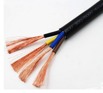 软芯屏蔽控制电缆KVVRP-0.45/0.75KV-8*0.75