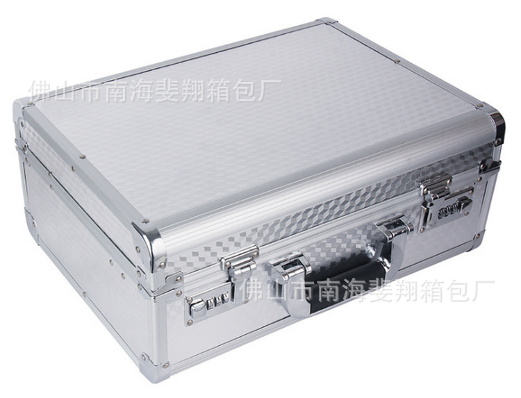 供应铝合金手提箱 铝合金密码箱 仪器箱 圆角工具箱