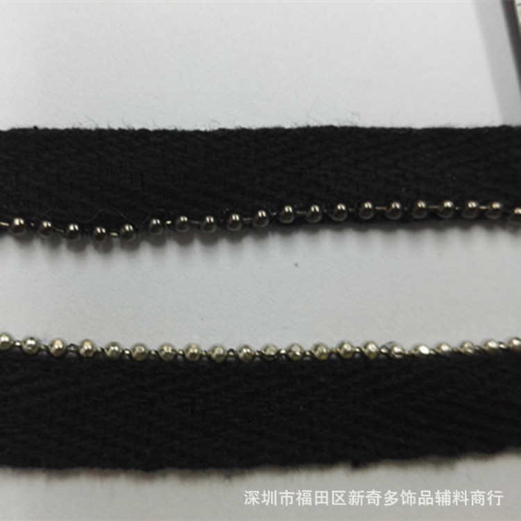 供应时尚机绣条码 花边领花 手工钉珠服装辅料 - 布艺批发网