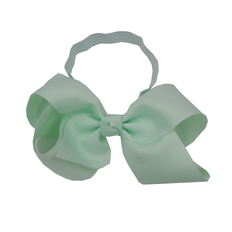 Cute Solid Color Flower Cloth Hair Band display picture 5