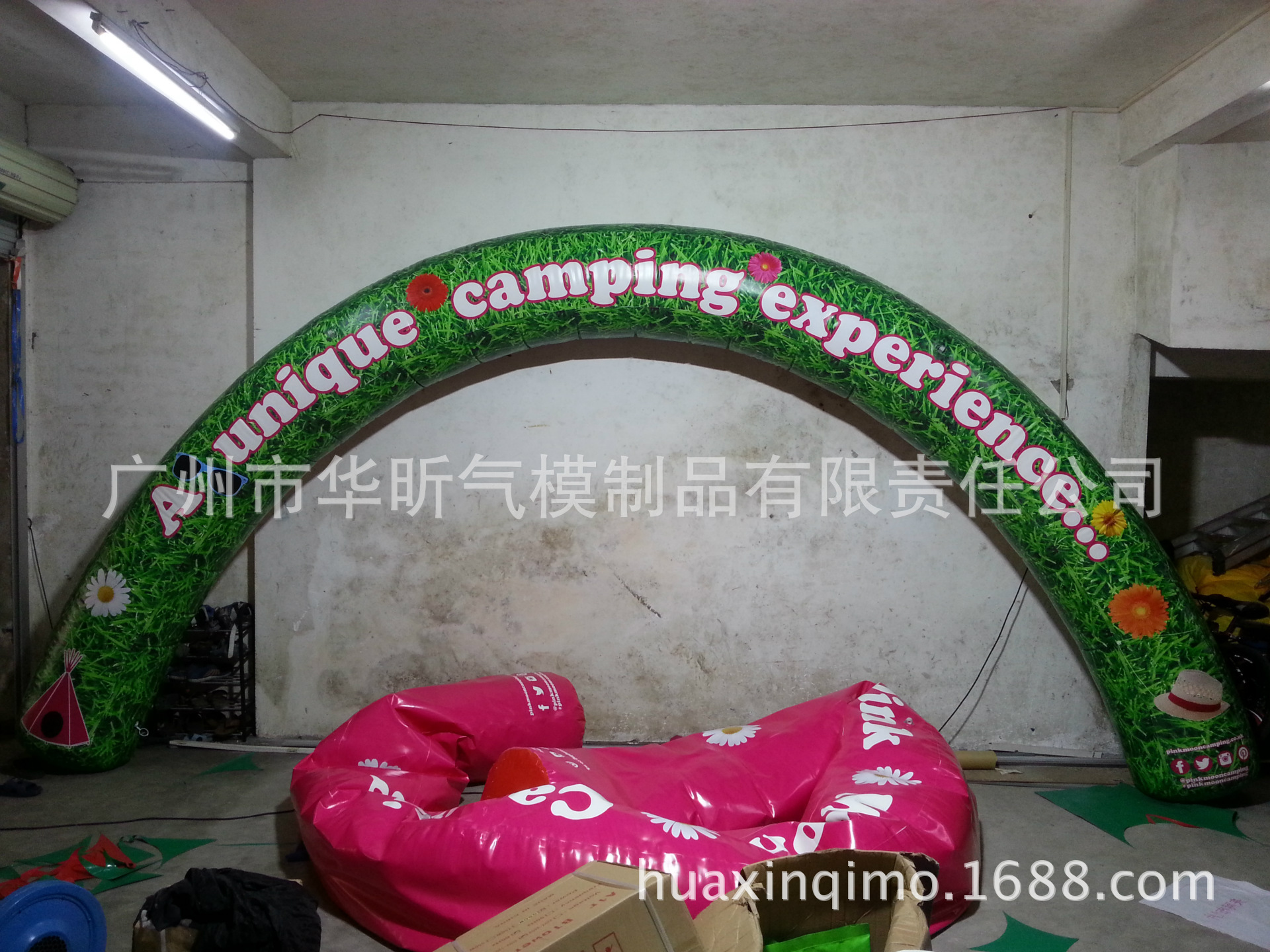 新款夜视充气拱门 一次性充气拱门 PVC拱门 厂家直销