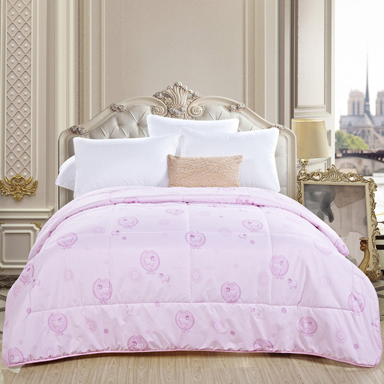 澳洲羊毛被 春秋冬被芯加厚保暖被子批发 冬被加厚磨毛 礼品会销