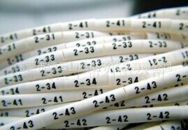 厂家直销供应号码管 热缩号码管线号管 标识热缩管梅花管印字定制