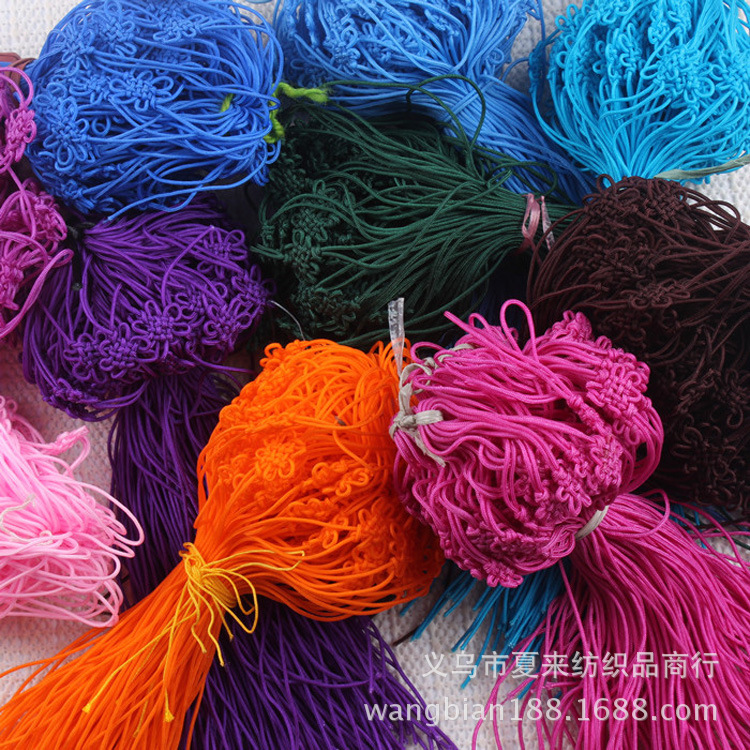 玉线中国结 diy饰品配件 材料 香包配件 车挂配件 小中国