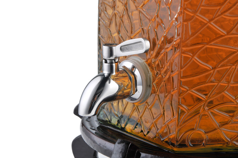 304 stainless steel wine bucket faucet, beverage juice boiling water bucket faucet, glass wine jar faucet, coffee faucet Specification drawing