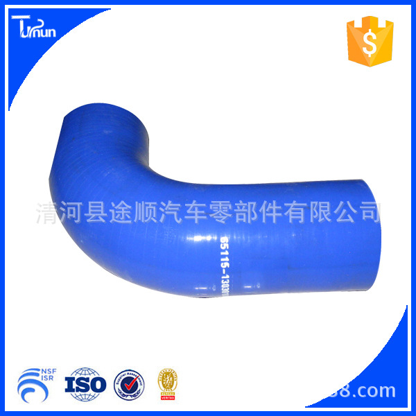 批发生产汽车硅胶管kamaz卡车硅胶管525660-1109044-10