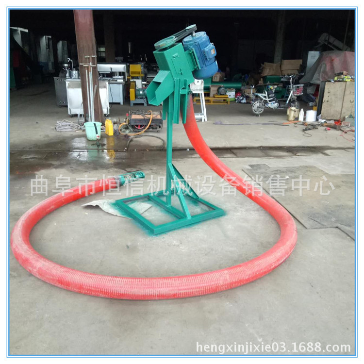 河北保定小型民用吸粮机 悬挂式稻壳谷壳家用车载吸粮机 输送机