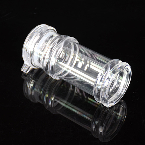 Factory wholesale acrylic seasoning bottle, kitchenware soy sauce and vinegar divider jug with lid, seasoning with cover and seal for home use