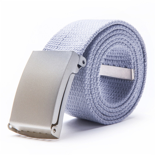 18 colors candy trend fashion new men's and women's trousers canvas belt men's belt wholesale