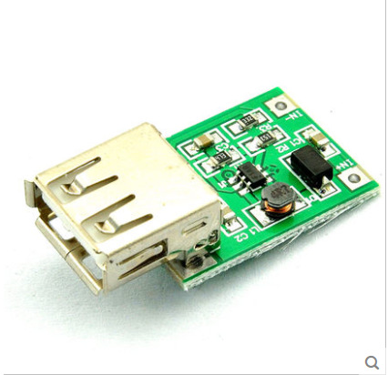 DC-DC升压模块 0.9V-5V 升5V 绿色 600MA 升压板 USB 移动电源