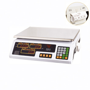带打印电子计价秤,可以打印小票电子计价秤