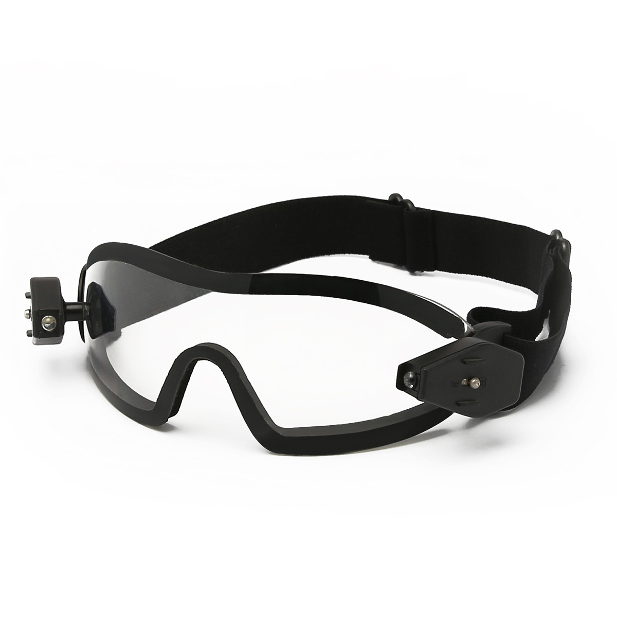 供应工业防雾带LED灯护目镜 晚上修电线学习照明带双灯防护眼镜