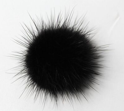 厂家批发3.5CM－4CM水貂毛球 服装鞋帽饰品配件皮草|ms