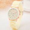 Silica gel fashionable swiss watch, plus size, wholesale