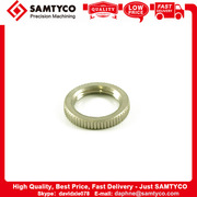 车床加工阳极处理铝制滚花螺母螺帽厂家批发