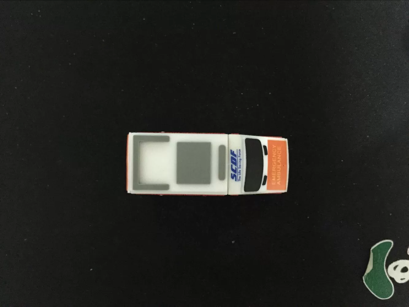 Флеш-накопитель USB, ПВХ для скорой помощи, пожарная машина, индивидуальная