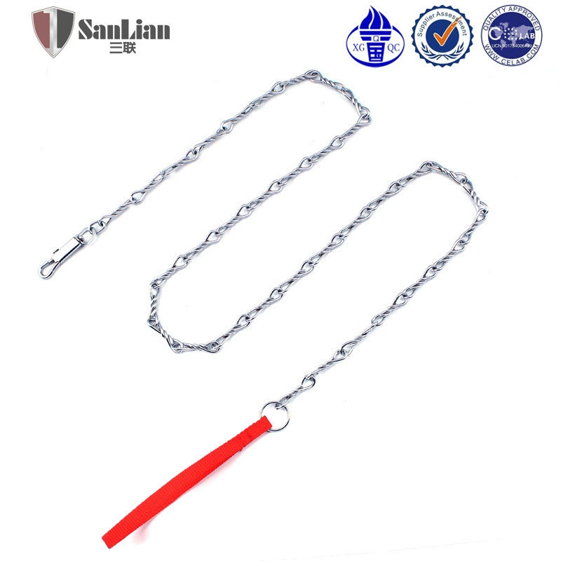 Товары для домашних животных Тяговый канат цепь оптом 180 см тройной узел закрутки смешанной партии собака