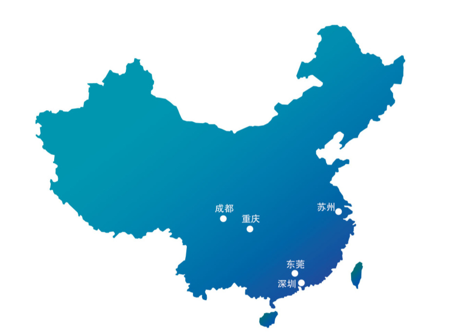 公司分布图