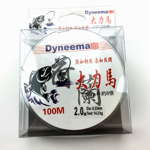 100 meters manufacturer wholesale PE line Dali horse fish line four braided fishing line braided line main line sub-line