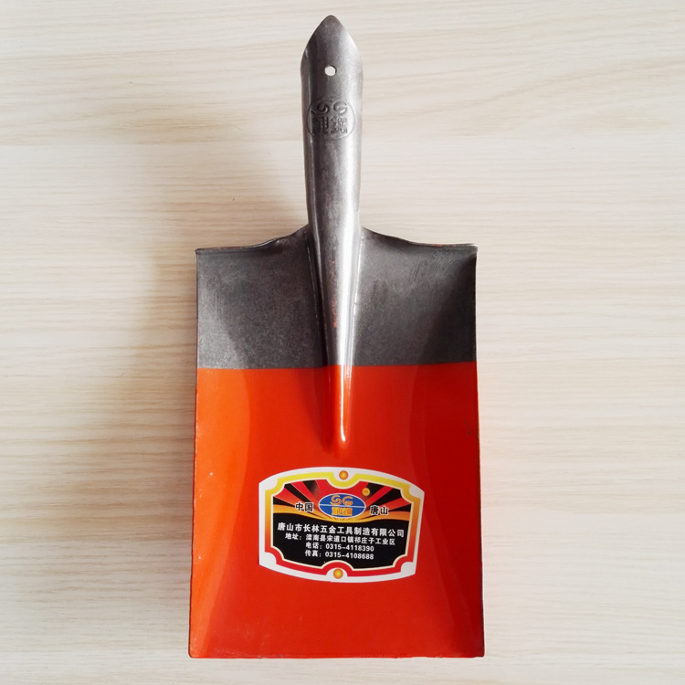 Architecture Garden Tools Spray 4# Square-headed small mud spade Stainless steel Flat Transplanting Farm shovel