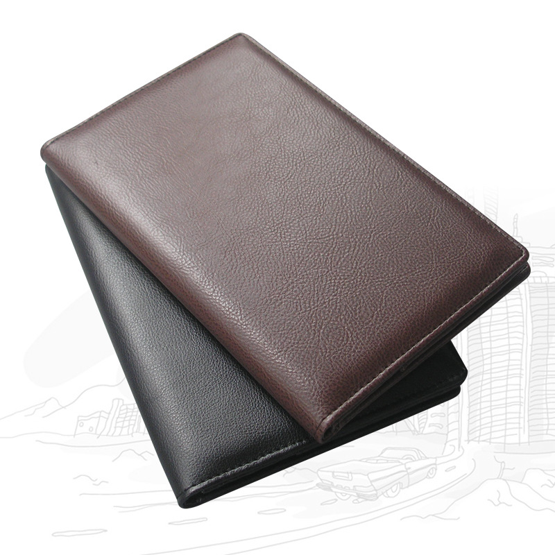 hotel Leather goods wholesale high-grade Leatherwear The cash register Cashier clip Single clip Single clip Pay Wine Single clip