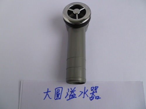 Ceramic basin square round overflow hole/dish basin kitchen stainless steel sink drain accessories overflow pipe