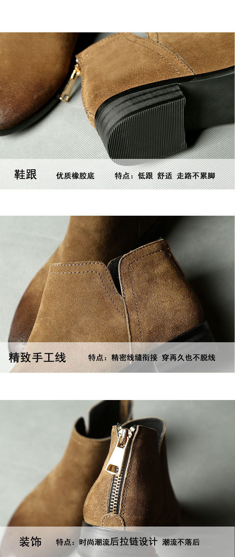 Bottes femme en En cuir - Ref 3354960 Image 18