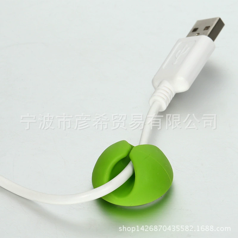 Заводской прямой одно отверстие высокого качества кабельный зажим интегрированная проводка мышь кабельный зажим