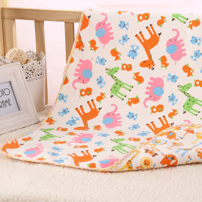 双面可用婴儿隔尿垫防水透气宝宝隔尿床垫可洗毛巾绒儿童防尿垫|ru