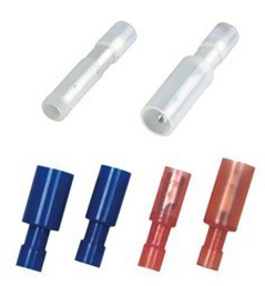 子弹形对接尼龙端子FRFNY0.5-078