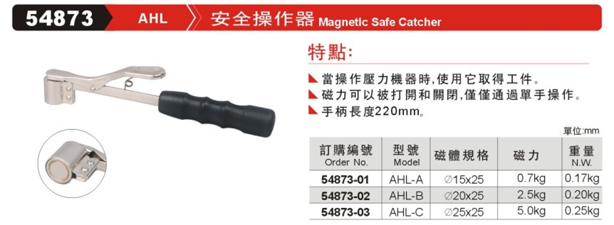54873 AHL 安全操作器