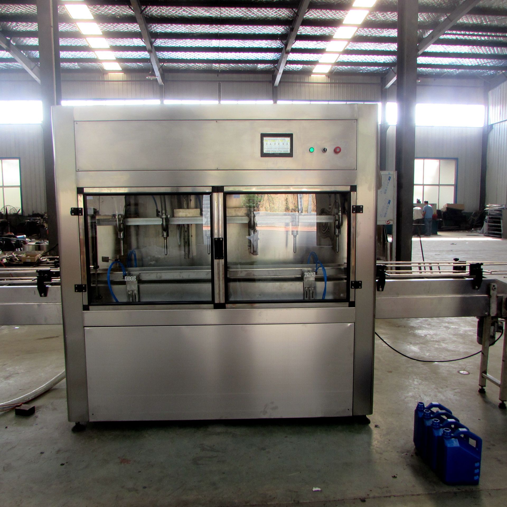 厂家 高精度称重式灌装设备  全自动工业用油灌装设备生产线