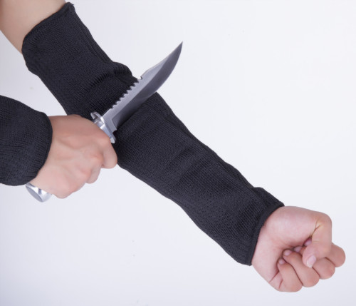 Anti-cut arm guard glass arm protection self-defense anti-cut anti-chopping arm guard outdoor level 5 wear-resistant steel wire sleeve guard